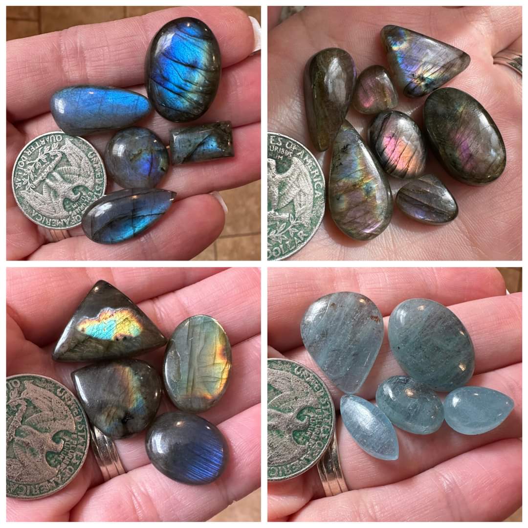 Gemstones, Cabs & Fossils