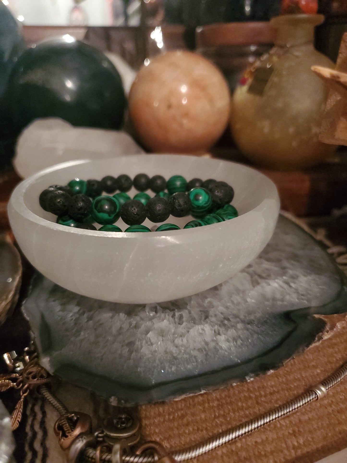 Small Selenite Bowls