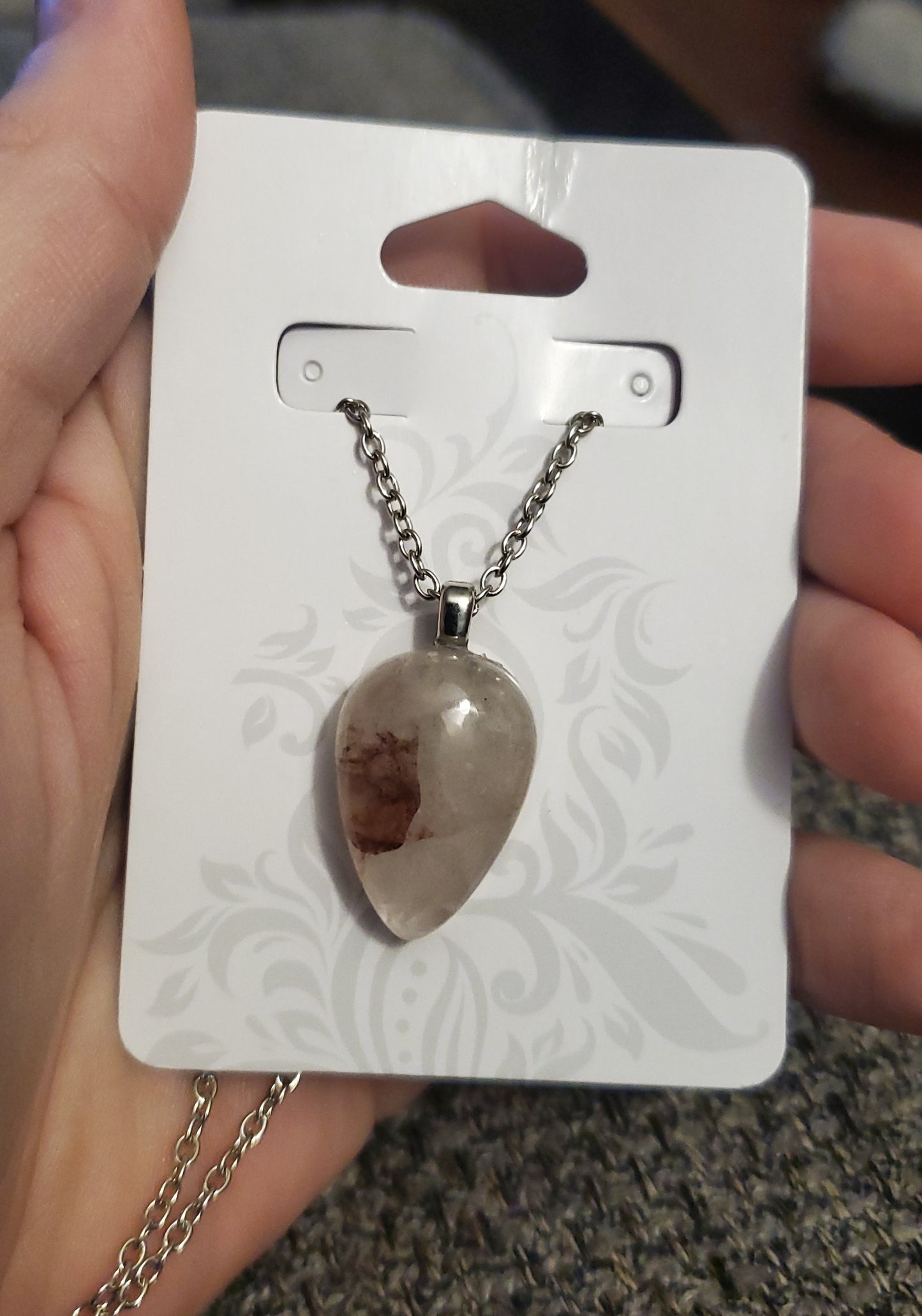 Fire Quartz Pendant