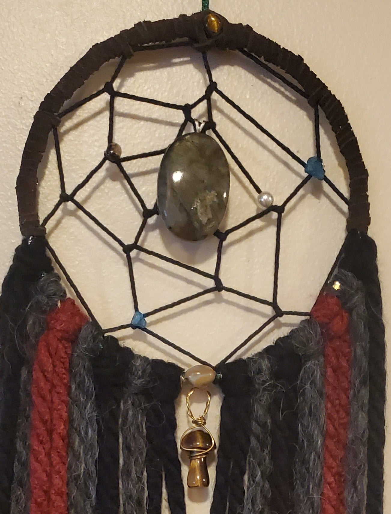 Mushroom Magic Dreamcatcher