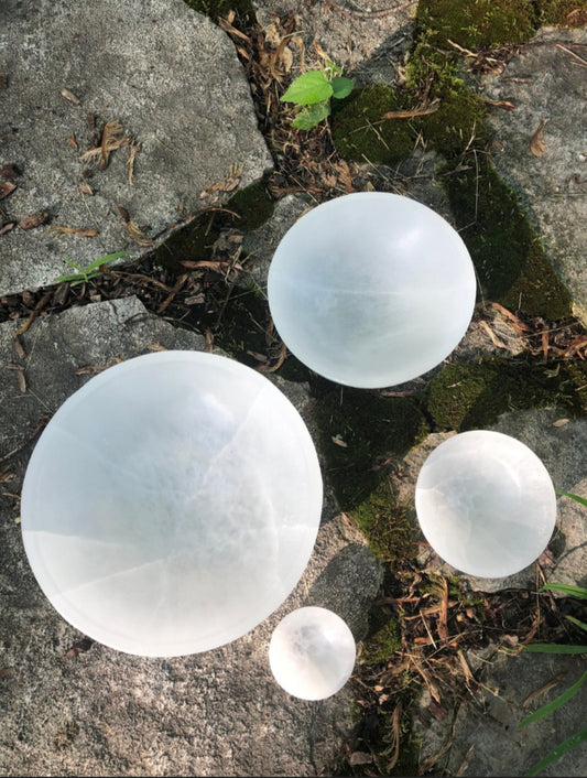 Small Selenite Bowls